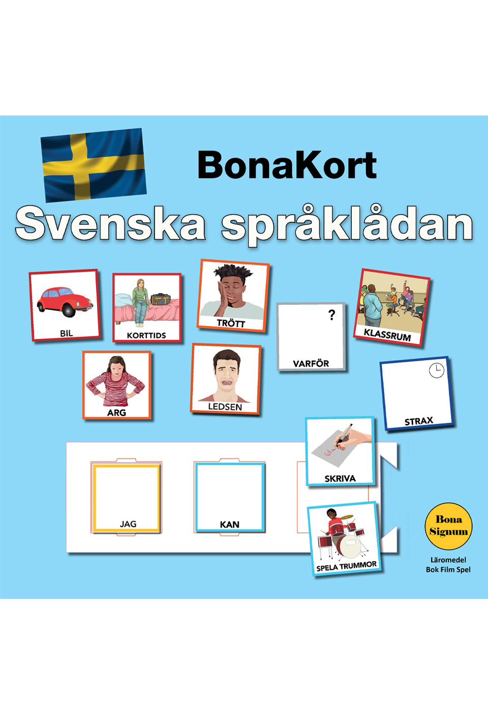 Svenska språklådan med BonaKort